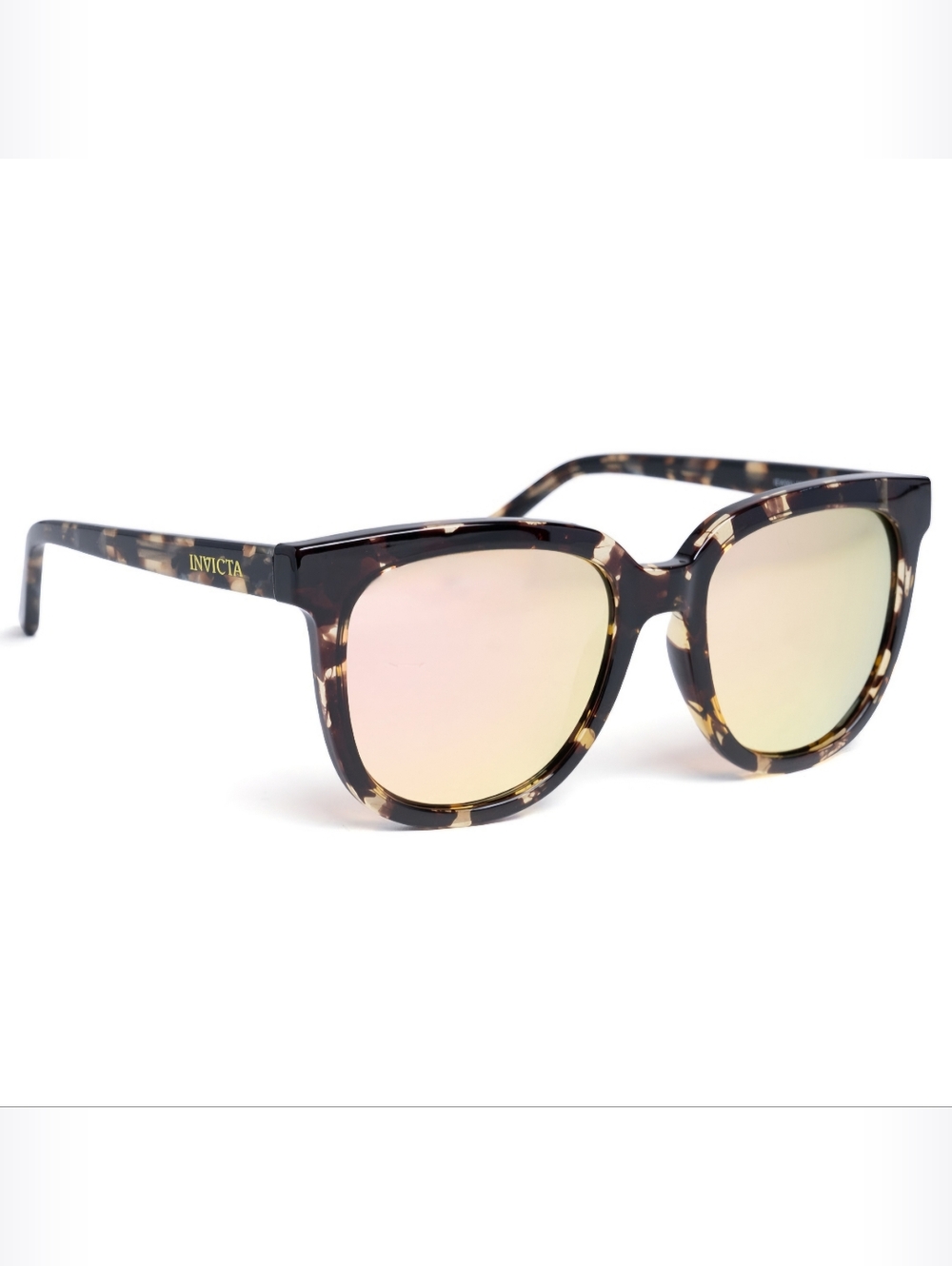 Invicta Women's Tortoiseshell Frame Sunglasses